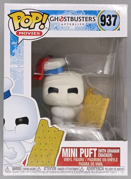 937 Mini Puft (with Graham Cracker) Ghostbusters Afterlife Box Damaged Funko POP Funko