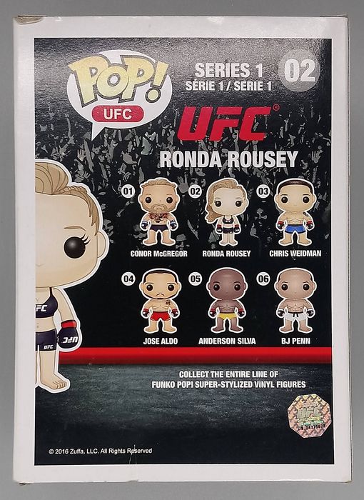 02 Ronda Rousey - UFC - Box Damaged Funko POP