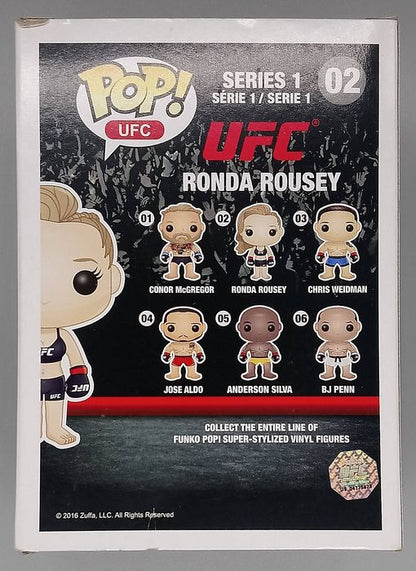 02 Ronda Rousey - UFC - Box Damaged Funko POP