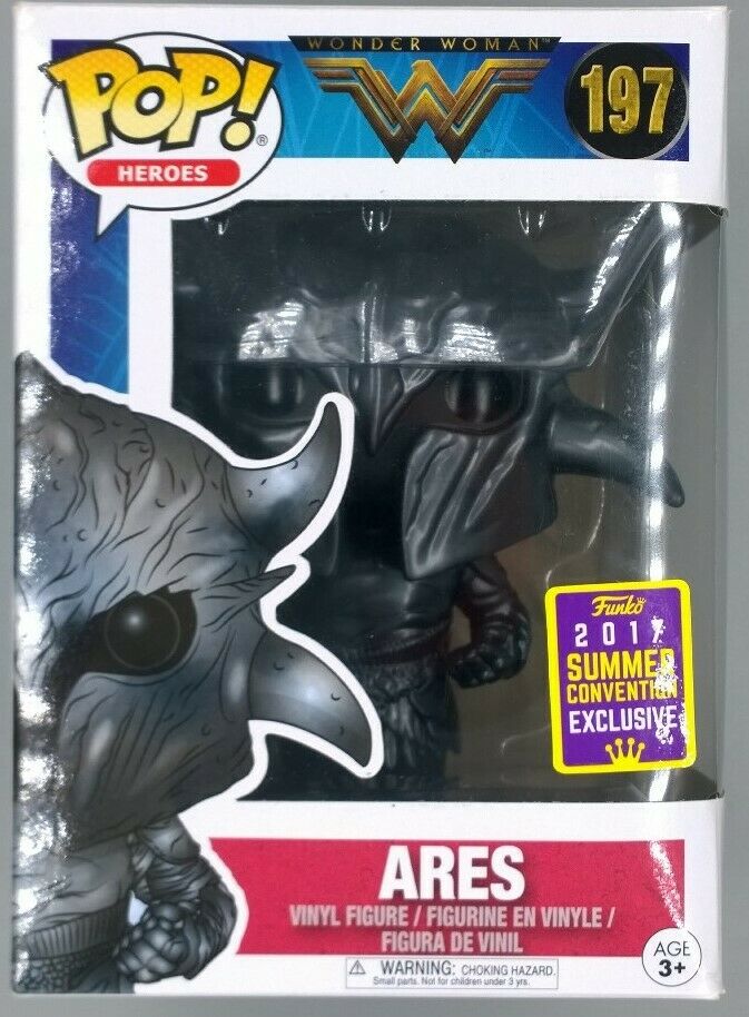 197 Ares -  DC Wonder Woman - 2017 Con Funko POP Funko