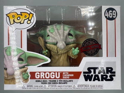 469 Grogu (with Chowder Squid) - Star Wars Funko POP Funko