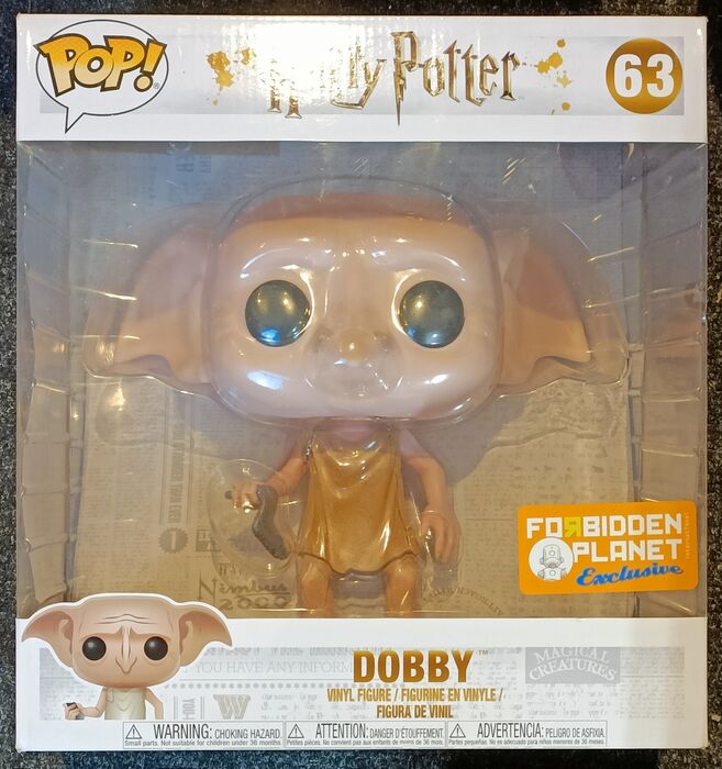 63 Dobby - 10 Inch - Harry Potter - Box Damaged Funko POP Funko