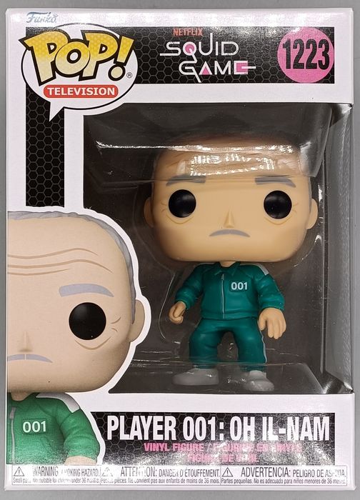 1223 Player 001: Oh Ilnam - Squid Game Funko POP Funko