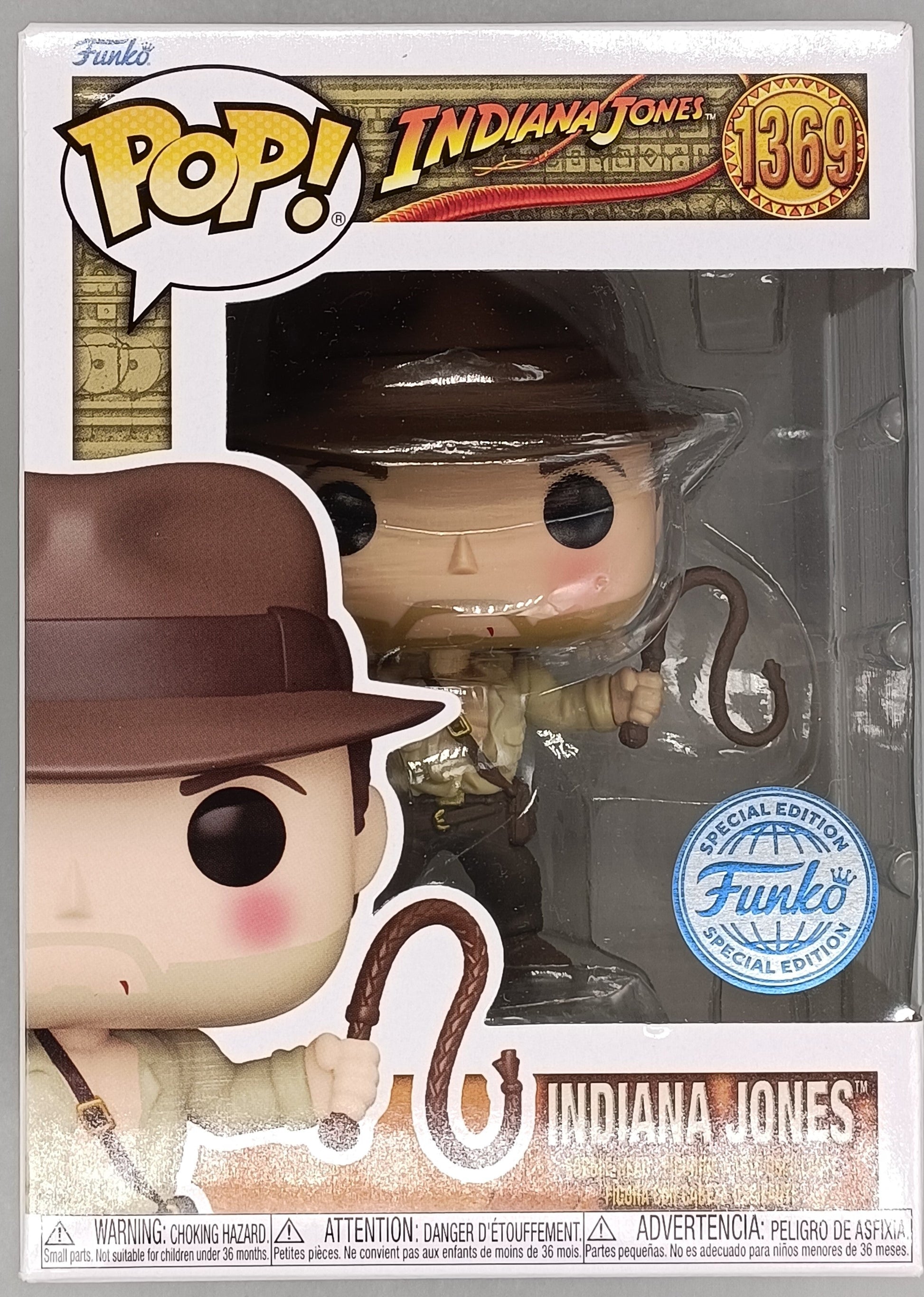 1369 Indiana Jones (w/ Sword & Whip) Disney Funko POP