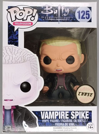 125 Spike (Vampire) - Chase - Buffy the Vampire Slayer Funko POP - Box Damaged