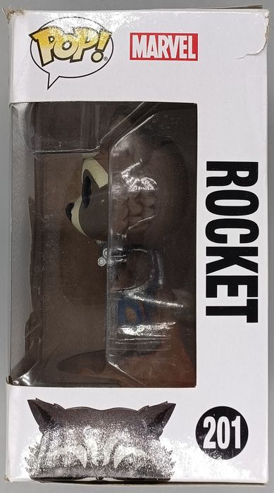 201 Rocket (Jet Pack) Marvel Guardians Galaxy Box Damaged Funko POP