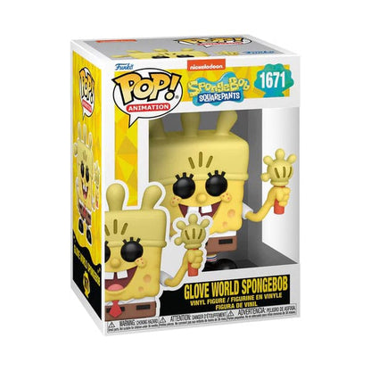 1671 Glove World SpongeBob - SpongeBob SquarePants Funko POP Preorder Funko