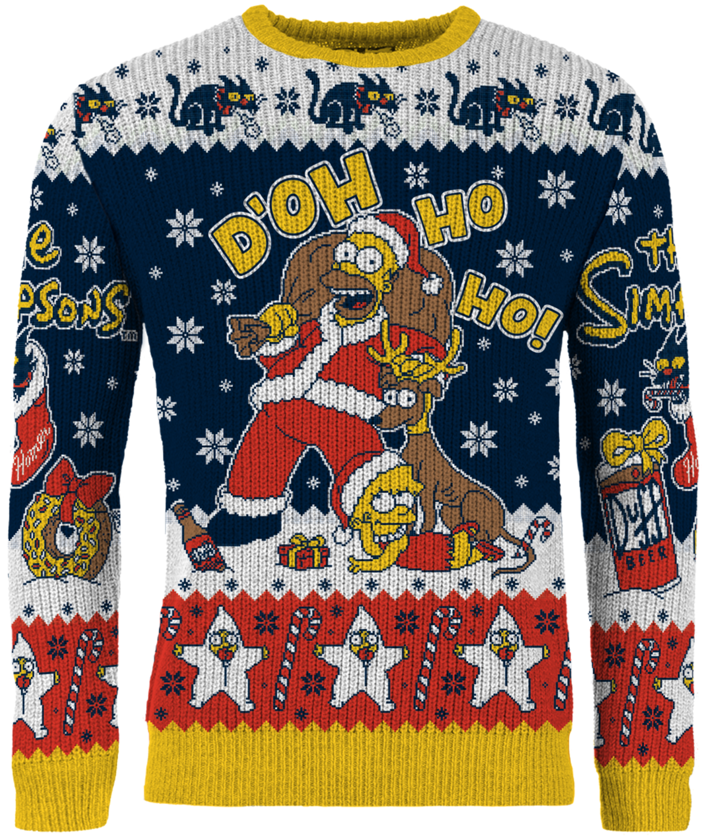 The Simpsons: Christmas Jumper (Size: XXL)
