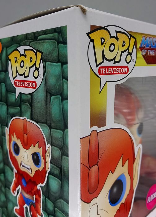 539 Beast Man - Flocked - Masters Of The Univers Box Damaged Funko POP