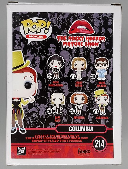 214 Columbia - The Rocky Horror Picture Show Funko POP