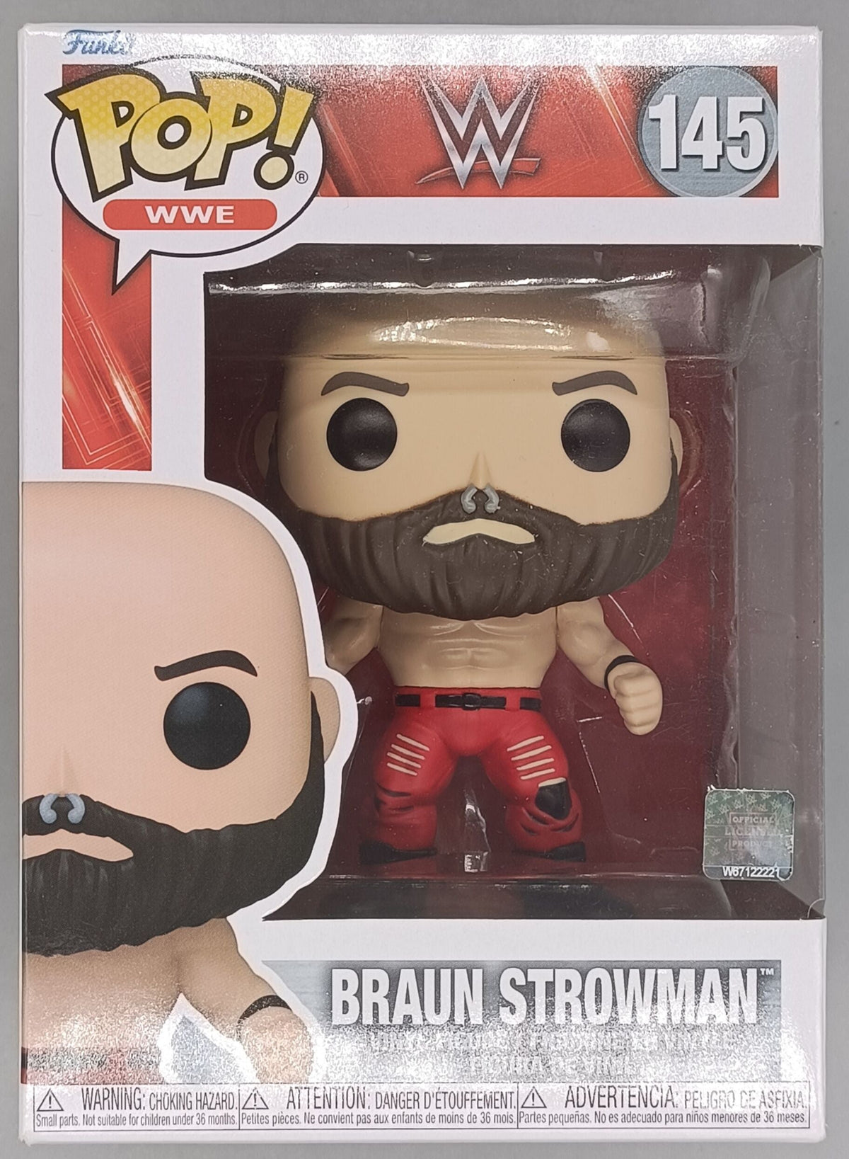 145 Braun Strowman - WWE New Funko POP Funko