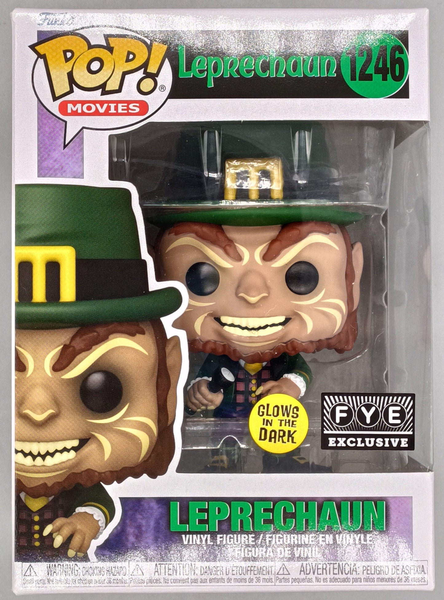 1246 Leprechaun - Glow - Horror Funko POP