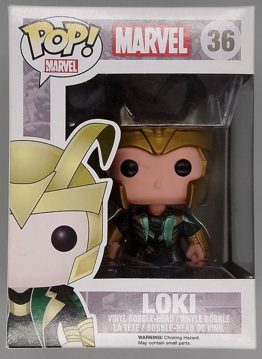 36 Loki (Helmet) - Marvel - Box Damaged Funko POP Funko