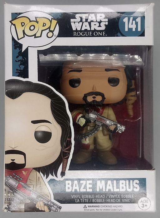 141 Baze Malbus - Star Wars Rogue One - Box Damaged Funko POP Funko