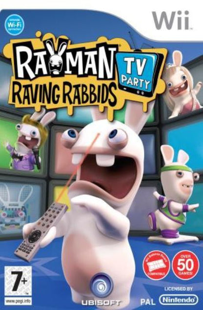 Rayman Raving Rabbids TV Party for Nintendo Wii and Wii-U Nintendo