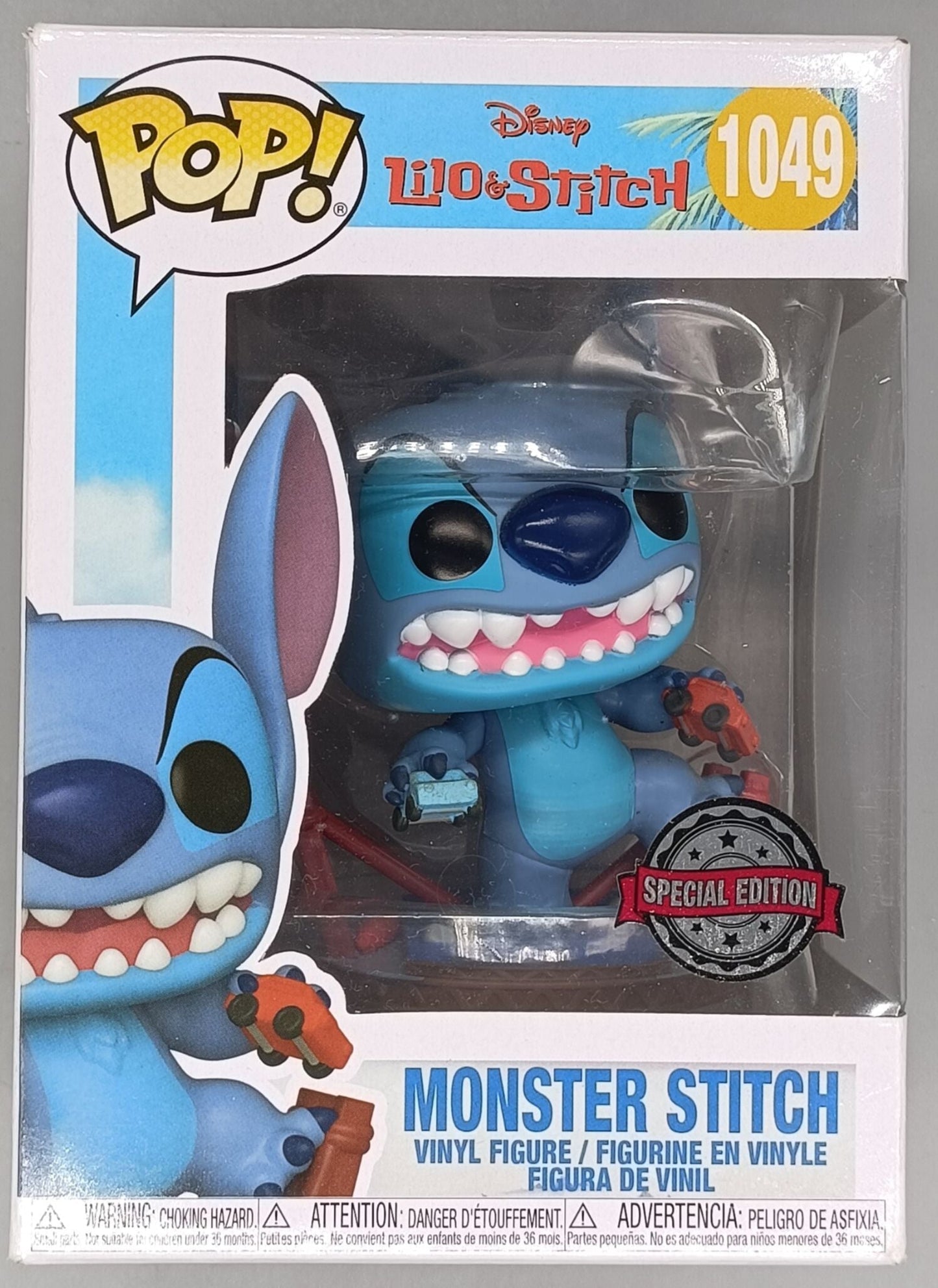 1049 Monster Stitch - Disney Lilo & Stitch - Funko POP - Box Damaged