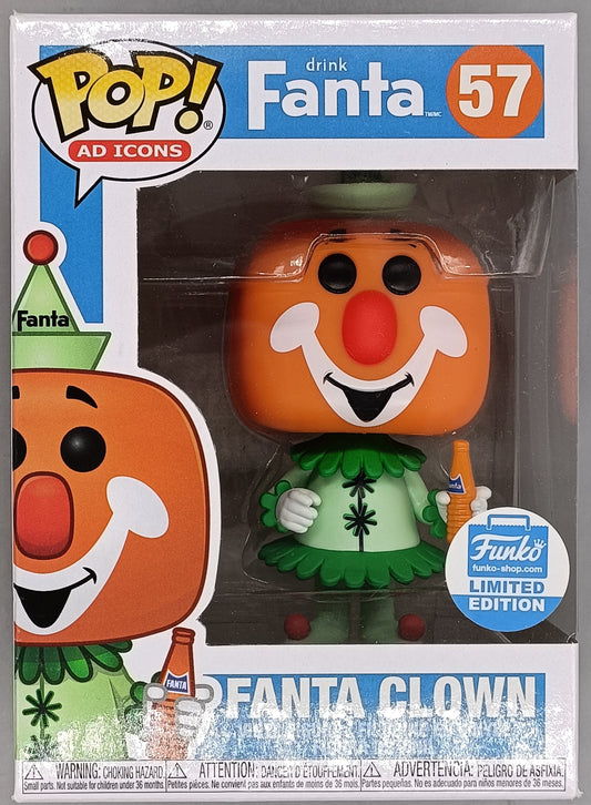 57 Fanta Clown - Ad Icons - Box Damaged Funko POP Funko