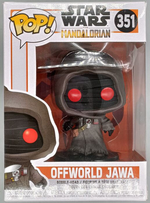 351 Offworld Jawa - Star Wars The Mandalorian - Box Damaged Funko POP