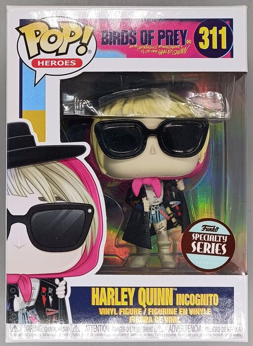 311 Harley Quinn (Incognito) DC Birds Of Prey - Box Damaged Funko POP Funko