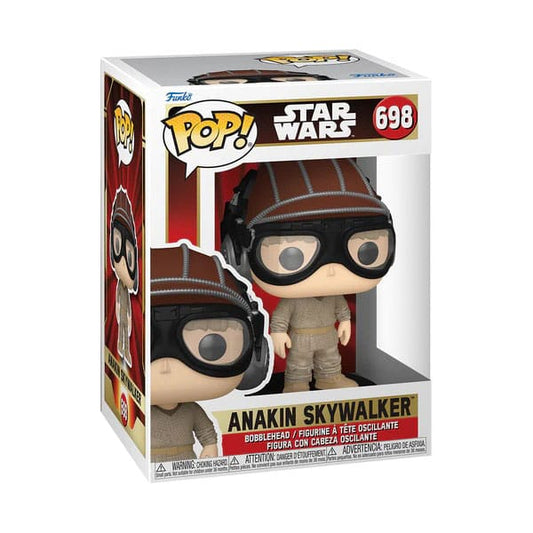 698 Anakin Skywalker w/Helmet - Star Wars The Phantom Menace Anniversary Funko POP - Brand New