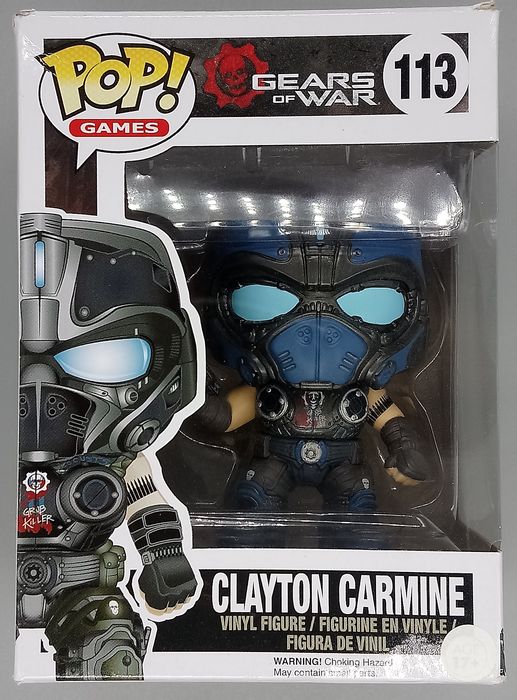 113 Clayton Carmine - Gears of War - Box Damaged Funko POP Funko