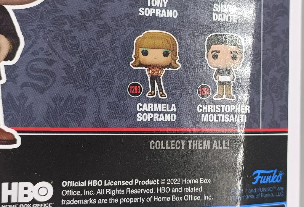 1294 Christopher Moltisanti - The Sopranos - Box Damaged Funko POP