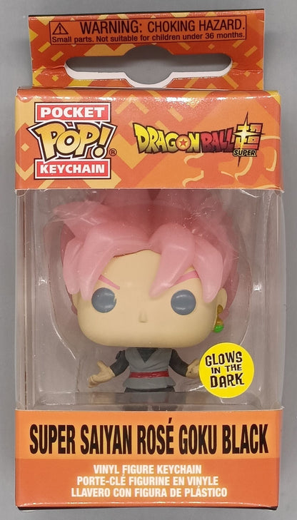 Super Saiyan Rose Goku Black (GITD) Funko Keychain Dragon Ball Funko Keychain - Brand New