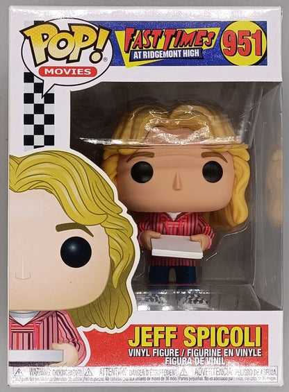 951 Jeff Spicoli (w/ Pizza) Fast Times at Ridgemont High Box Damaged Funko POP
