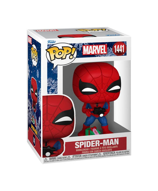 1441 Spider-man (Holiday) - Marvel Funko POP PRESALE Funko