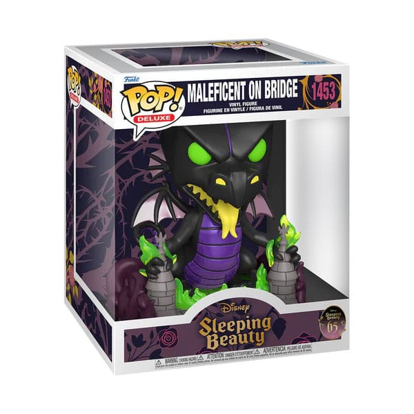 1453 Maleficent on Bridge - Deluxe Disney Sleeping Beauty 65th Anniversary Funko POP - Brand New Funko