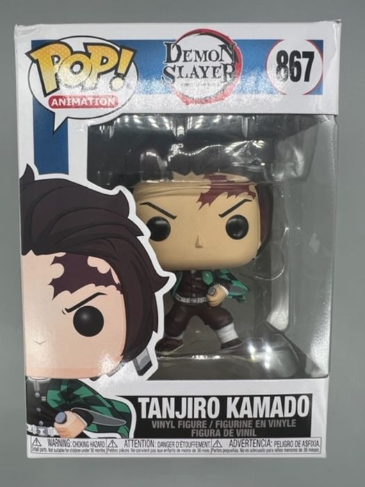 867 Tanjiro Kamado - Demon Slayer - Funko POP - Box Damaged - FanofThings.co.uk