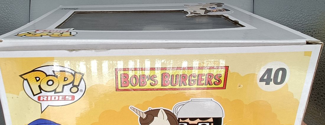 40 Espresso Trip Tina & Unicorn - Rides - Bob's Burgers - Box Damaged Funko POP
