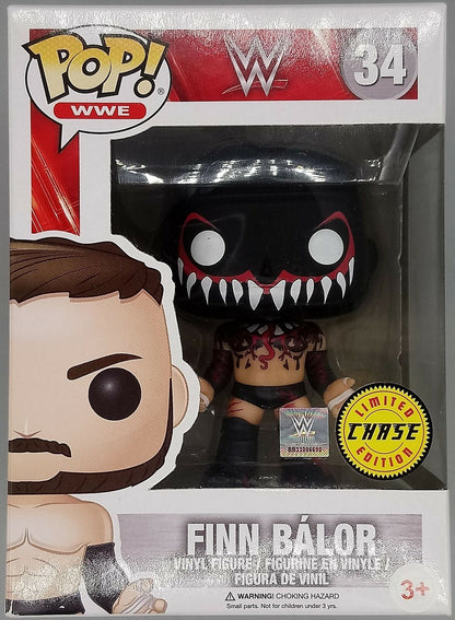 34 Finn Balor (Masked Demon) - Chase - Pop WWE - 1 in 6 Funko POP Funko