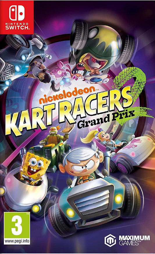 Nickelodeon Kart Racers 2: Grand Prix for Nintendo Switch [New Code In Box]