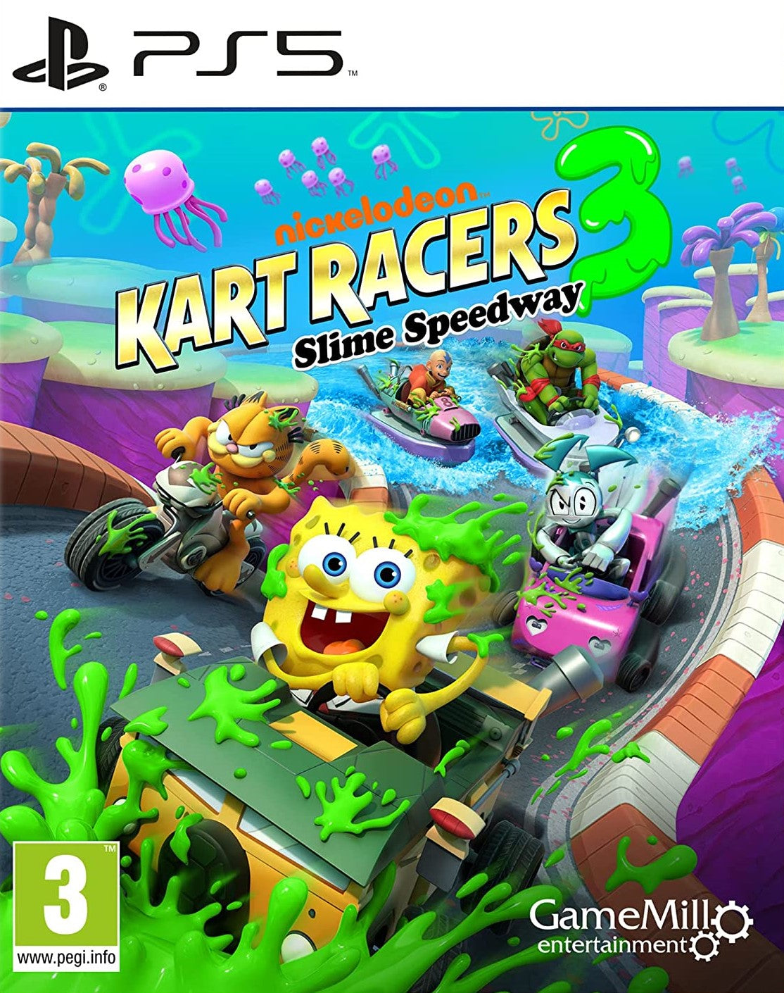 Nickelodeon Kart Racers 3: Slime Speedway for Sony Playstation 5 (PS5) [New]