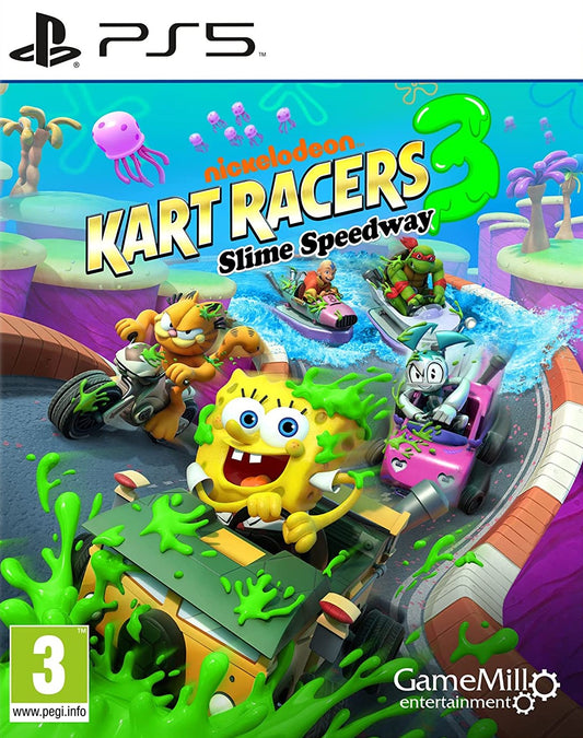 Nickelodeon Kart Racers 3: Slime Speedway for Sony Playstation 5 (PS5) [New]