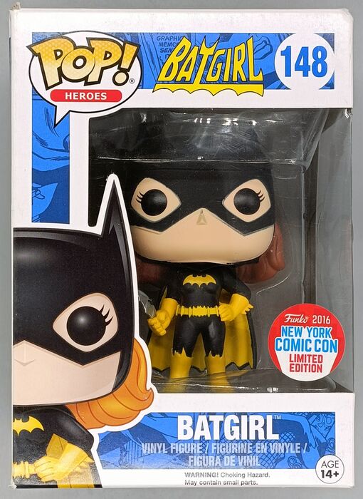 148 Batgirl (Classic) - DC - 2016 Con Exclusive BOX - Box Damaged Funko POP Funko