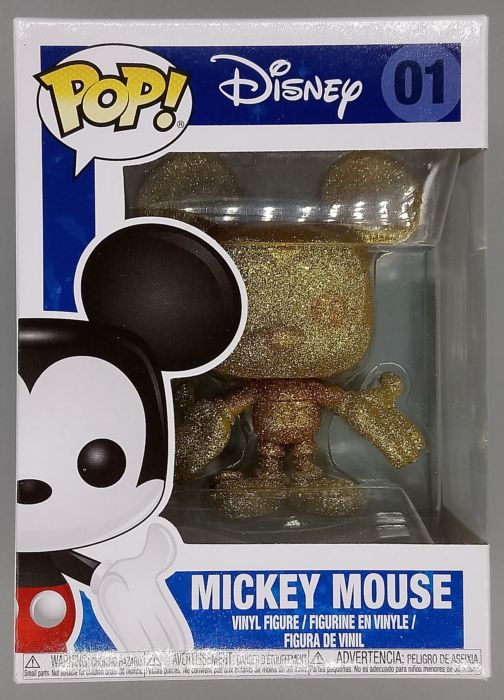 01 Mickey Mouse (Gold) - Diamond - Disney Funko POP Funko
