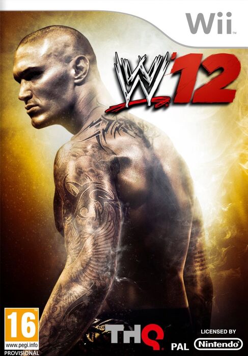WWE 12 for Nintendo Wii and Wii-U Nintendo