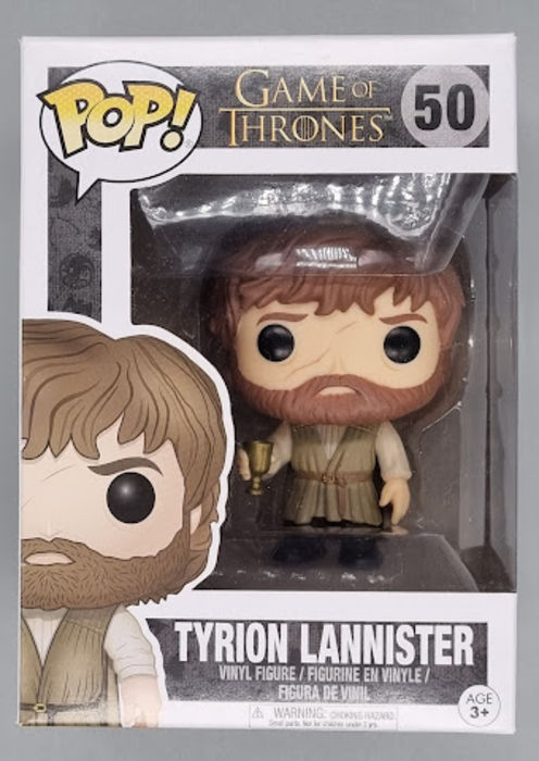 50 Tyrion Lannister (Essos) - Game of Thrones - Box Damaged Funko POP