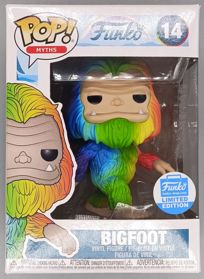 14 Bigfoot (Rainbow) - Myths - Funko POP - Box Damaged