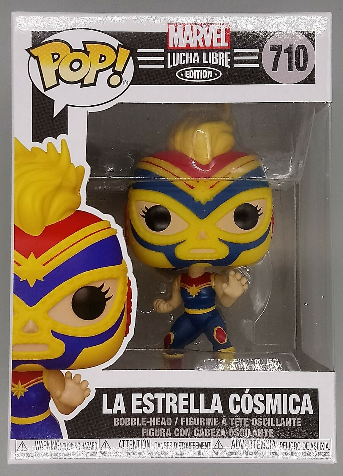 710 La Estrella C�smica (Captain Marvel) Marvel Luchadores Funko POP Funko