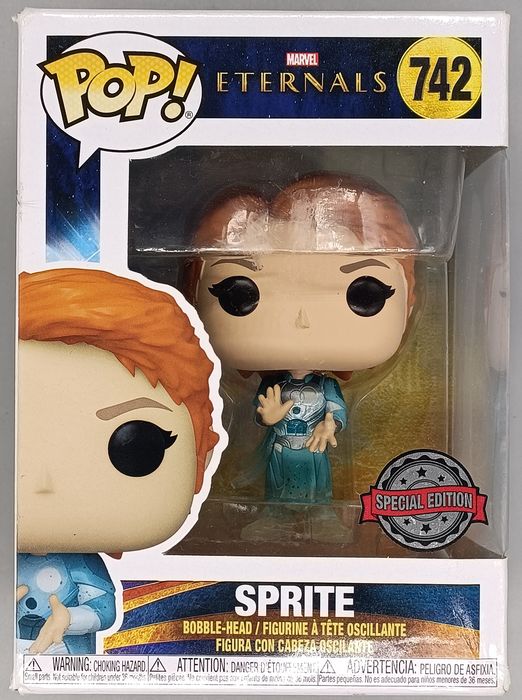 742 Sprite (Invisible) - Marvel Eternals - Box Damaged Funko POP