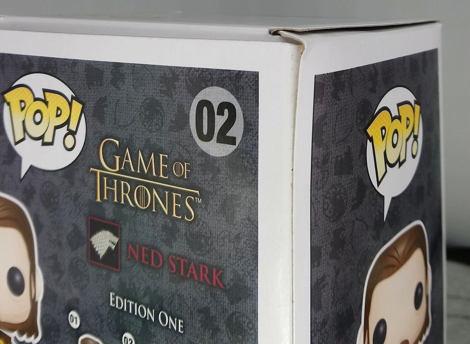 02 Ned Stark - Game of Thrones - Box Damaged Funko POP