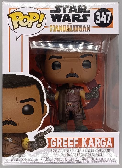 347 Greef Karga - Star Wars - The Mandalorian - Funko POP - Box Damaged Funko