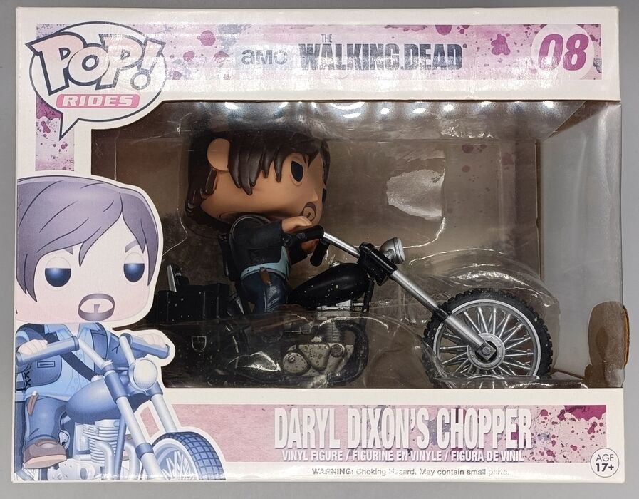 08 Daryl Dixon's Chopper - Rides - The Walking Dead - Box Damaged Funko POP Funko