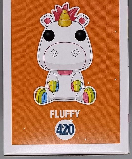 420 Fluffy (Rainbow) - Despicable Me - Box Damaged Funko POP
