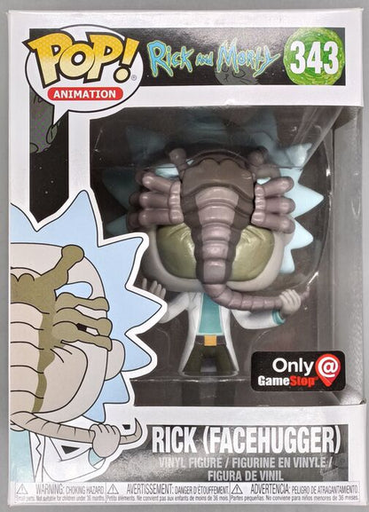 343 Rick (Facehugger) - Rick and Morty Funko POP Funko