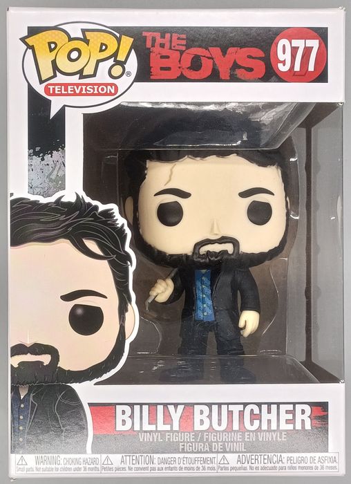 977 Billy Butcher - The Boys - Damaged Box Funko POP Funko