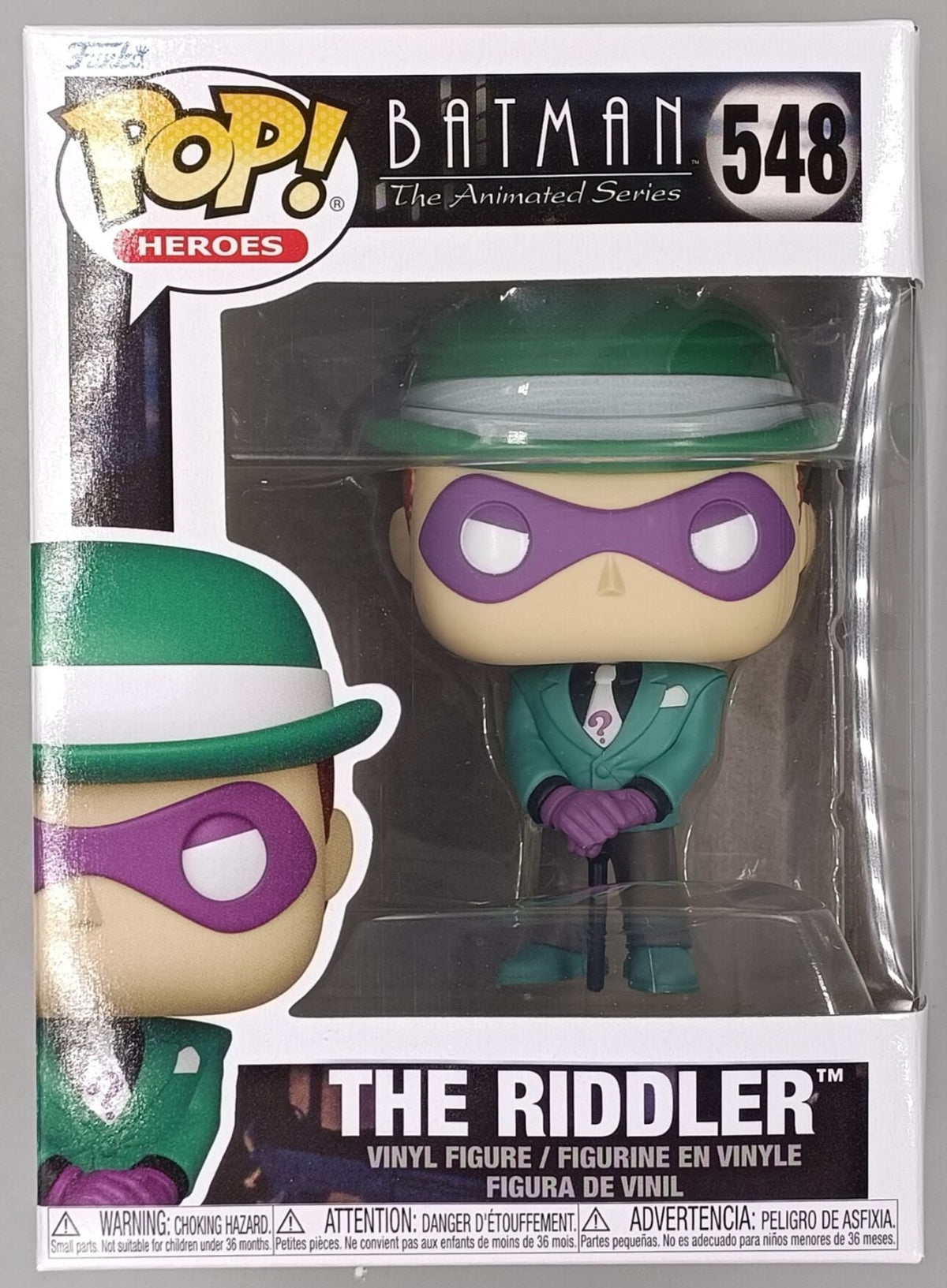 548 The Riddler - DC Batman The Animated Series Funko POP - Brand New Funko